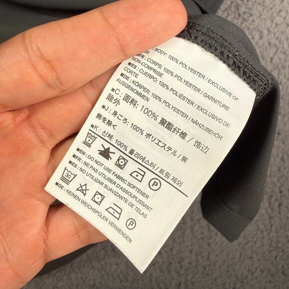 Arcteryx Skyline Shirt Mens Large Gray Trim Fit Short Sleeve Snap Performance - Picture 4 of 11